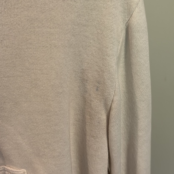 brandy melville white crystal hoodie - Picture 2 of 3